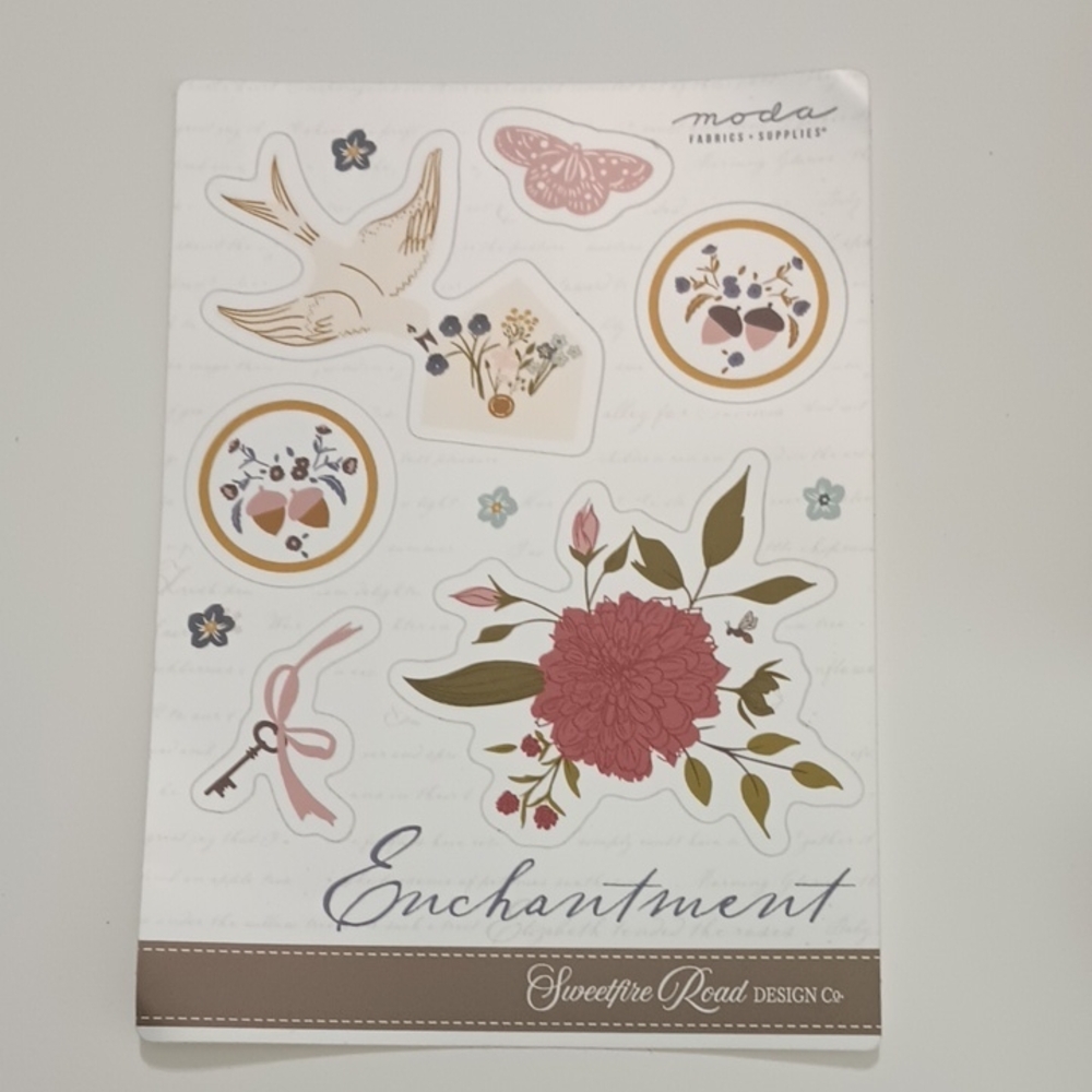 5/$15 Moda Fabrics Enchantment Stickers